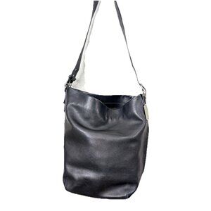 Coach 9151 Legacy Vintage Bucket Shoulder Hobo Bag Black Leather Amazing LARGE